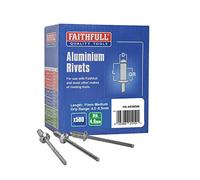 Faithfull Aluminium Rivets (500) 5MM Medium, FAIAR5M500