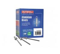 Faithfull Aluminium Rivets, Bulk Pack Multi Colour (5mm Medium (Pack Of 500))
