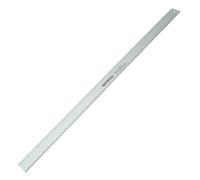 Faithfull Aluminium Rule 1 Metre (39 Inch) - Aluminium Marking & Measuring Ruler with Dual Metric & Imperial Graduations, Conversion Chart & Hanging