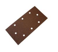 Faithfull Punched Clip On 1/3 Sanding Sheets 93mm x 230mm Assorted Pack of 5