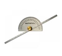Faithfull APM8268 Depth Gauge With Protractor 150Mm (6In)