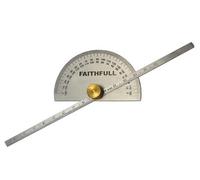 Faithfull Apm8268 Depth Gauge With Protractor 150mm (6In) Faigaugedept