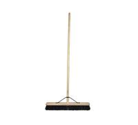 Faithfull Assembled FSC PVC Broom 600mm (24in) - FF/H.16BLK/HS45