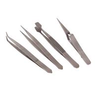 Faithfull Ats0294 Tweezer Set, 4 Piece Faitwset4