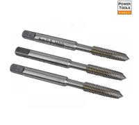 Faithfull ATS8175 Hss Straight Flute Tap Set M5 X 0.8 3 Piece