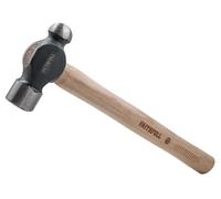 Faithfull Ball Pein Hammer, 3lb (1.36kg), Alloy Steel, Hickory Handle, Black/Brown