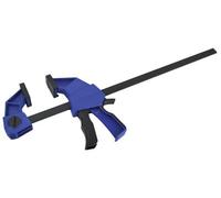 Faithfull FAIBCS12200 Heavy Duty Bar Clamp (300 mm, 12 Inch Capacity) and Spreader (560 mm, 22 Inch Capacity) 230 kg Clamping Force