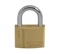 Faithfull Bc0450 Brass Padlock 50mm 3 Keys Faiplb50