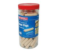 Faithfull Beechwood Dowels - 10mm x 40mm (Tub of 100)