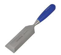 Faithfull Chisel - Bevel-edged 50mm (2-inch) - Chrome Vanadium Steel - Blue Grip