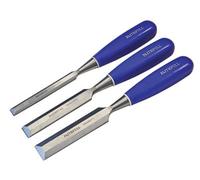 Faithfull Blue B/E Chisel set(3) Blister Carded