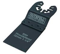 Faithfull BiM OIS Oscillating Multi Tool Flush Cut Blade 32mm Pack of 5