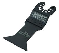 Faithfull BiM OIS Oscillating Multi Tool Flush Cut Blade 44mm Pack of 5