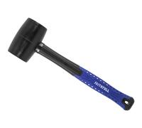 Faithfull Fibreglass Mallet Black – Rubber Head, Non-Slip Grip – 450g