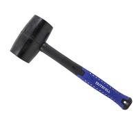 Faithfull Black Fibreglass Rubber Mallet Hammer 32Oz Fairmbf32