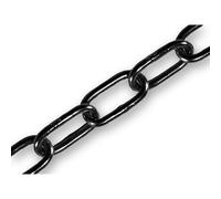 Faithfull Black Japanned Chain 3.0mm x 2.5m - Max Load 80kg