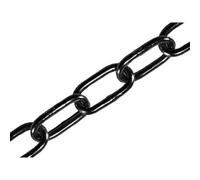Faithfull Black Japanned Chain Black Japanned (2.5mm X 2.5M)