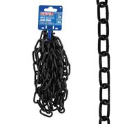 Faithfull Black Japanned Chain 5.0Mm X 2.5M - Max. Load 160Kg