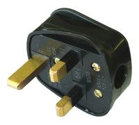Faithfull Power Plus RP13AB-TB Black Plug 13A