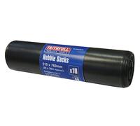 Faithfull Rubble Sacks – Black – Roll of 10