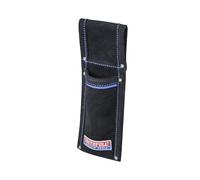 Faithfull Black Suede Leather Scaffold Level Holder for Tool Belt