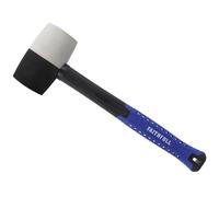 Faithfull Black & White Fibreglass Combination Mallet 680g