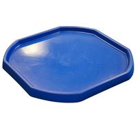 Faithfull Mortar Mixing Spot Board, Builders Tray for Cement, Plaster or Concrete - 980mm x 980mm - Blue