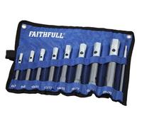 Faithfull 8 Piece Box Spanner Set in Roll