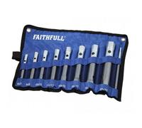 Faithfull Box Spanner Set, 8 Piece Multi Colour (One Size)