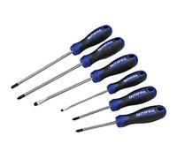 Faithfull Boxed Soft Grip Screwdriver Set 6 Piece