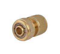 Faithfull Br Female Water Stop Connector 12.5mm (1/2In) Multi Colour (One Size)