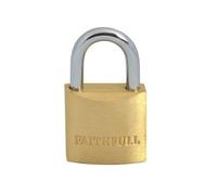 Faithfull Br Padlock Multi Colour (25mm)