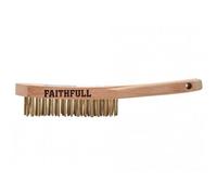 Faithfull Br Scratch Brush Multi Colour (Four Row)