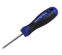 Faithfull Bradawl Soft Grip Handle Chisel Tip