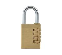 Faithfull - Brass Combination Padlock 38mm