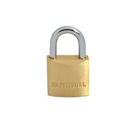 Faithfull Brass Padlock