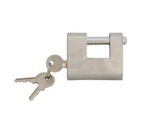 Faithfull Brass Shutter Padlock 60mm - FAIPLB60SHUT