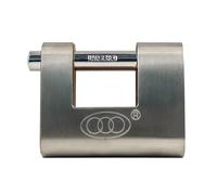 Faithfull Brass Shutter Padlock 80mm - FAIPLB80SHUT