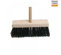 Faithfull Broom PVC 325mm (13in) Head complete with Handle