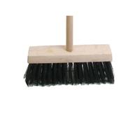 Faithfull Broom Pvc 325mm (13In) Head Complete With Handle Multi Colour (One Size)