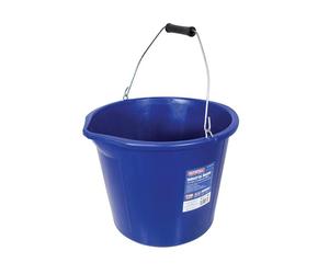 Faithfull Builderfts Industrial Bucket 14 Litre (3 Gallon) - Blue