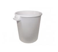 Faithfull Builder's Bucket 50 Litre (10 Gallon) - White White (One Size)