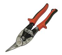 Faithfull C/Pound Aviation Snips-Red Left Cut