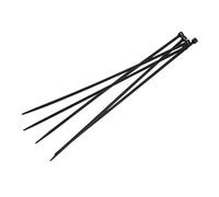 Faithfull Cable Ties Black (300mm X 4.8mm Pack Of 100)