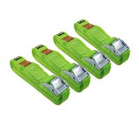 Faithfull Cam Buckle Tie-Downs 5m x 25mm, 4 Piece