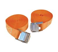 Faithfull Cam Style Tie-Downs 25mm X 5M 2 Piece Multi Colour (One Size)