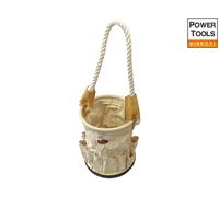 Faithfull Canvas Tool Bucket With Rope Handle