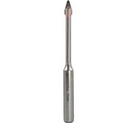 Faithfull FAIGDC07 Carbide Hard Tile & Glass Drill Bit for Porcelain, Ceramic, Mirrors, Porcelain, Terracotta, Tiles, Glass - 7mm