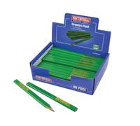 Faithfull Carpenterfts Pencils - Green / Hard (Display 80)