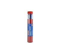 Faithfull Carpenter's Pencils Tube & Sharpener